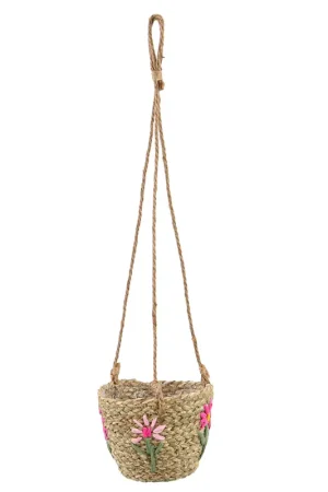 Expédié Aujourd'hui Panier à suspendre petites fleurs